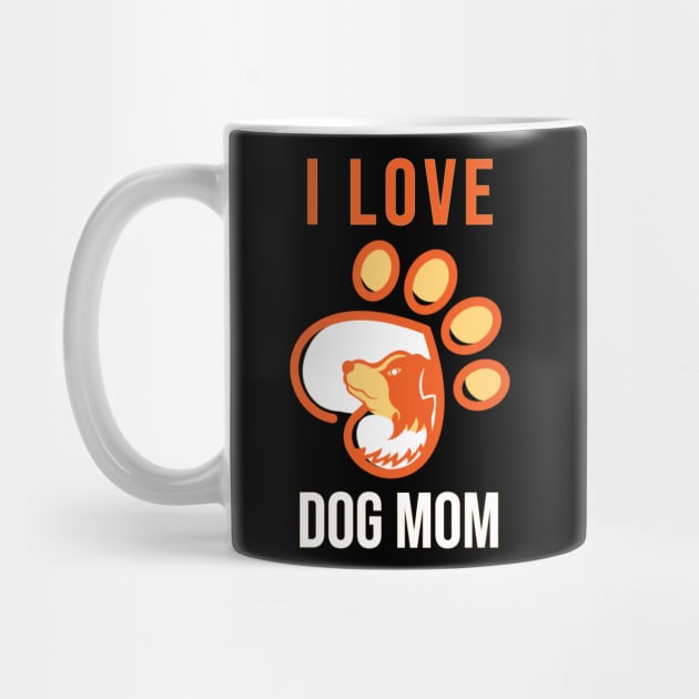 Love Dog Mom by anbartshirts